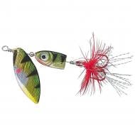 Блесна-вертушка Balzer 14 г COLONEL REALITI 3D LEAD HEAD SPINNER perch