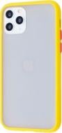 Чохол Shadow Matte Case (PC+TPU) жовтий для Apple iPhone 11 Pro Max