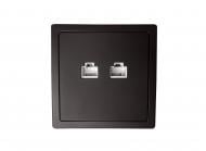 Розетка комп’ютерна 2 Siemens Style IP20 шоколадний 5TG22782CH02