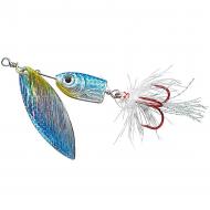 Блесна-вертушка Balzer 14 г COLONEL REALITI 3D LEAD HEAD SPINNER BLUE- roach