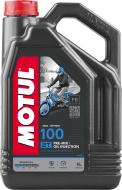 Моторное масло минеральное Motul 100 2T 4 л (837541)