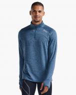 Джемпер 2XU Ignition 1/4 Zip MR6830a_SMY/SRF р.M блакитний