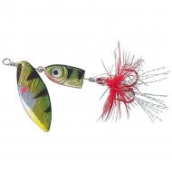 Блесна-вертушка Balzer 4 г COLONEL REALITI 3D LEAD HEAD SPINNER perch