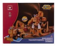 Фигурка-конструктор Super Wings Small Blocks 2-in-1 Buildable Transforming Vehicle Donnie Донни EU385007