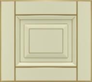 Боковина Грейд Ваніль патинована золотом №384 360х316 н/св Паюта