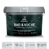 Краска латексная виниловая Dufa PREMIUM Bad & Kuche P 112 шелковистый мат белый 2,5 л