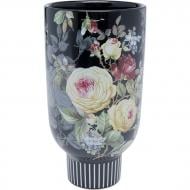 Ваза KARE Design Rose Magic 27 см чорна 53263