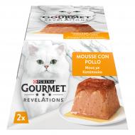 Корм вологий для котів Gourmet by Purina Revelations з куркою 2 x 57 г