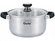 Каструля з кришкою Gusto GT-1104-18 PRETO 18 см 2,3 л
