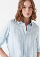 Рубашка Mavi STRIPED BLOUSE 121842-31092 р. L голубой