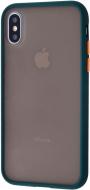Чехол-накладка Shadow Matte Case (PC+TPU) forest green для Apple iPhone X