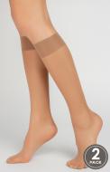 Гольфы женские Legs 150 LETO 15 den р.one size амбер 2 шт.