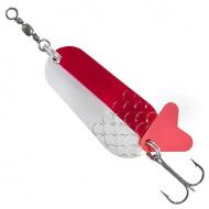 Блесна-колебалка Balzer 30 г COLONEL CLASSSIC CURVY SPOON silver/red stripes