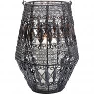 Подсвечник-фонарь Hayat 33 см черный KARE Design
