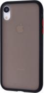 Чехол-накладка Shadow Matte Case (PC+TPU) black для Apple iPhone XR