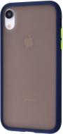 Чехол-накладка Shadow Matte Case (PC+TPU) dark blue для Apple iPhone XR