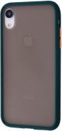 Чохол-накладка Shadow Matte Case (PC+TPU) forest green для Apple iPhone XR