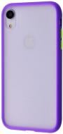Чохол-накладка Shadow Matte Case (PC+TPU) purple для Apple iPhone XR
