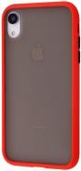 Чохол-накладка Shadow Matte Case (PC+TPU) red для Apple iPhone XR