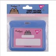 Бейдж на ленте Pusheen горизонтальный 940394 YES