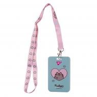 Бейдж на ленте Pusheen вертикальный 940310 YES