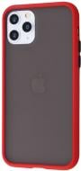 Чехол-накладка Shadow Matte Case (PC+TPU) red для Apple iPhone XS Max