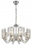 Люстра потолочная EVT Lighting Skol 8xE14 кристальный Люстра Fi-175062/8P
