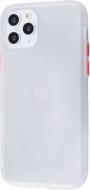 Чохол-накладка Shadow Matte Case (PC+TPU) white для Apple iPhone XS Max