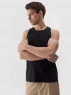 Майка 4F SLEEVELESS M076 / KOSZULKA BEZ REKAWKOW M076 4FWSS24TSLEM076-20S р.XXL черный