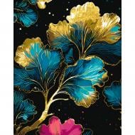 Картина по номерам Золотые лепестки 40x50 см Santi