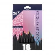 Карандаши цветные Fusion 18 шт. черное дерево 290767 YES Карандаши цветные Fusion 18 шт. черное дерево 290767 YES