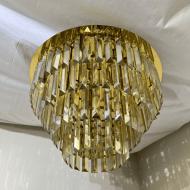 Люстра потолочная EVT Lighting 12xG9 золото Fi-175056/12-GD C AMB