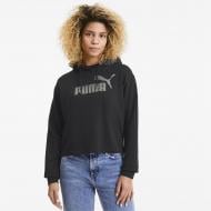 Джемпер Puma ESS+ Metallic Hoody TR 58241101 р. XS черный
