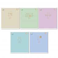 Зошит шкільний Gold Miffy А5 18 аркушів у клітинку YES