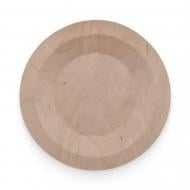 Тарелка одноразовая деревянная 180 мм Ecowood 100 шт.