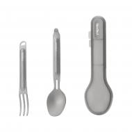 Ложка-виделка NexTool Titanium Tableware Set, титан