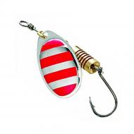 Блешня-обертова DAM 6 г EFFZETT STANDART WITH SINGLE HOOK red stripes