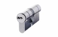Цилиндр Abus D6PS 50x30 ключ-ключ 80 мм матовый никель