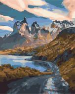 Картина по номерам Горный серпантин BS41084 40x50 см Brushme