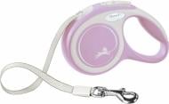 Повідець-рулетка Trixie для собак Flexi COMFORT XS: 3м/до 12кг рожевий