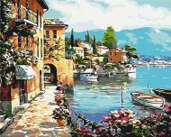 Картина по номерам Летняя набережная BS32191 40x50 см Brushme