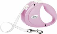 Поводок-рулетка Trixie для собак Flexi PUPPY XS: 2м/до 12кг розовый