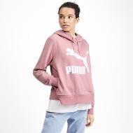 Джемпер Puma Classics Logo Hoody 59520114 р. XS рожевий