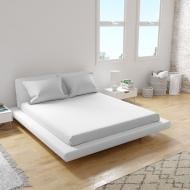 Простынь бязь 150x215 см светло-серый Homeline