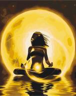 Картина по номерам Женщина в лунном свете BS52895 40x50 см Brushme