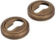 Накладка Forme кругла розетка з кільцем циліндровий бронза