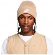 Шапка Nike U NK PEAK BEANIE TC FUT F24 L HF0186-247 р.os бежевый