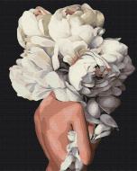 Картина по номерам Женские пионы BS53051 40x50 см Brushme