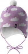 Шапочка детская для девочки Reima 5091 р.42 сиреневый 718768-5091