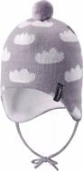 Шапочка детская для девочки Reima 9321 р.42 серый 718768-9321